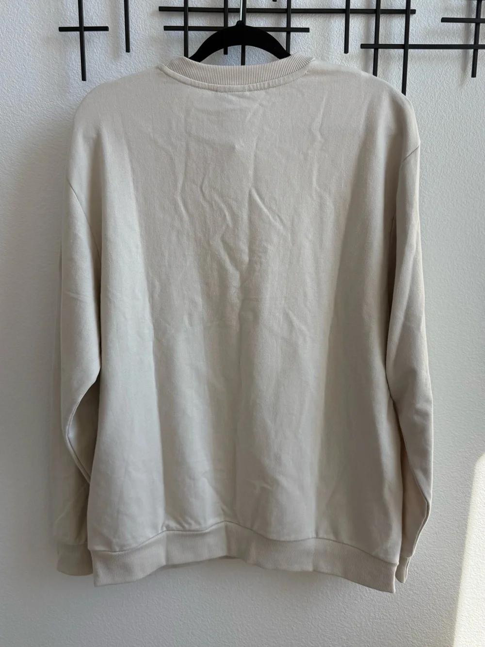 NWT Goodlife Basics Men’s Cream Crewneck Sweatshirt Size Large